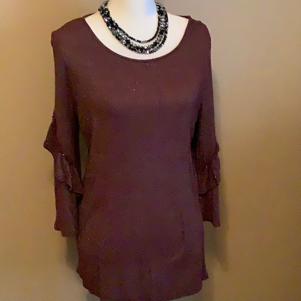 3 for 30 A.n.a xl maroon and silver top